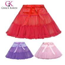 Grace Karin Kleine Mädchen Luxus 2-Layer Weiche Tüll Netting Tanz Tutu Petticoat Underskirt 1 ~ 9 Jahre CL010458